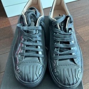 NEW PINKO patent leather  sneakers, Size EU 40